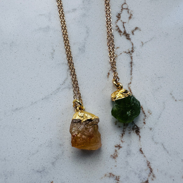 Peridot Charm Pendent
