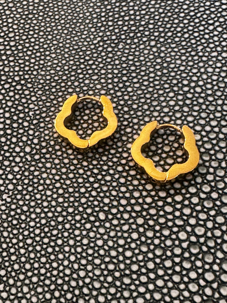 Bloom Gold Waterproof Hoops