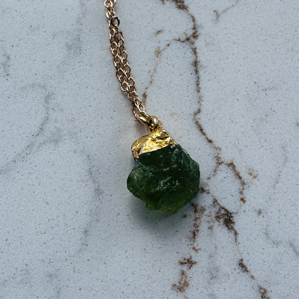 Peridot Charm Pendent